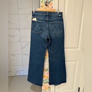 MOTHER The Twister Sneak Wide Leg Jeans